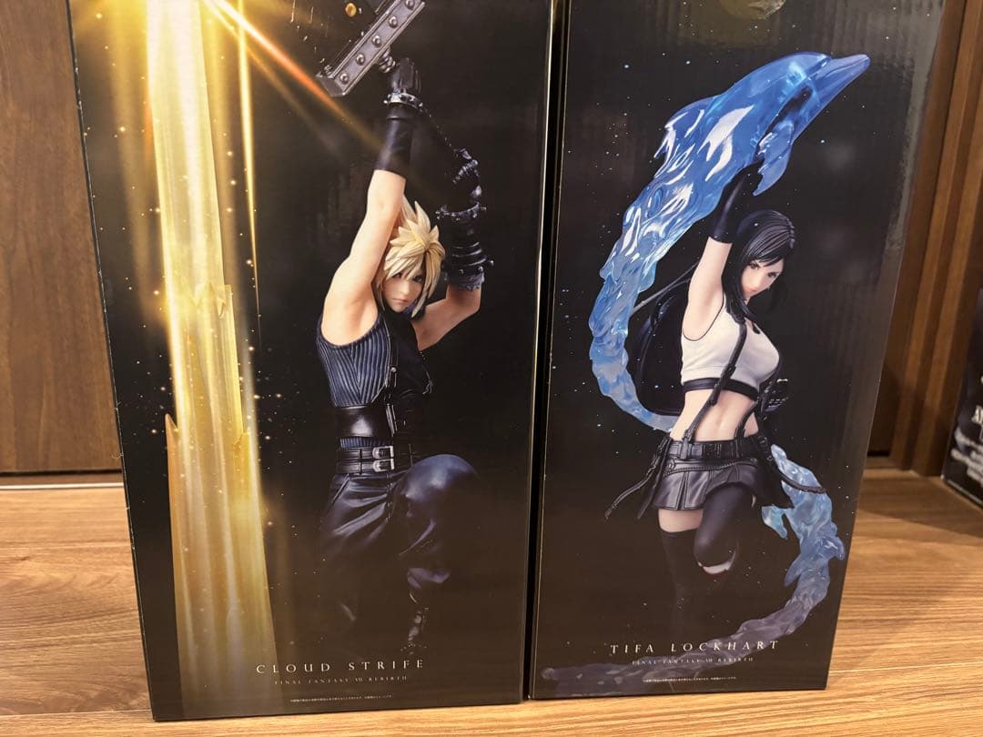 FF7 くじ A賞 クラウド エンド賞 ティファ フィギュアセット