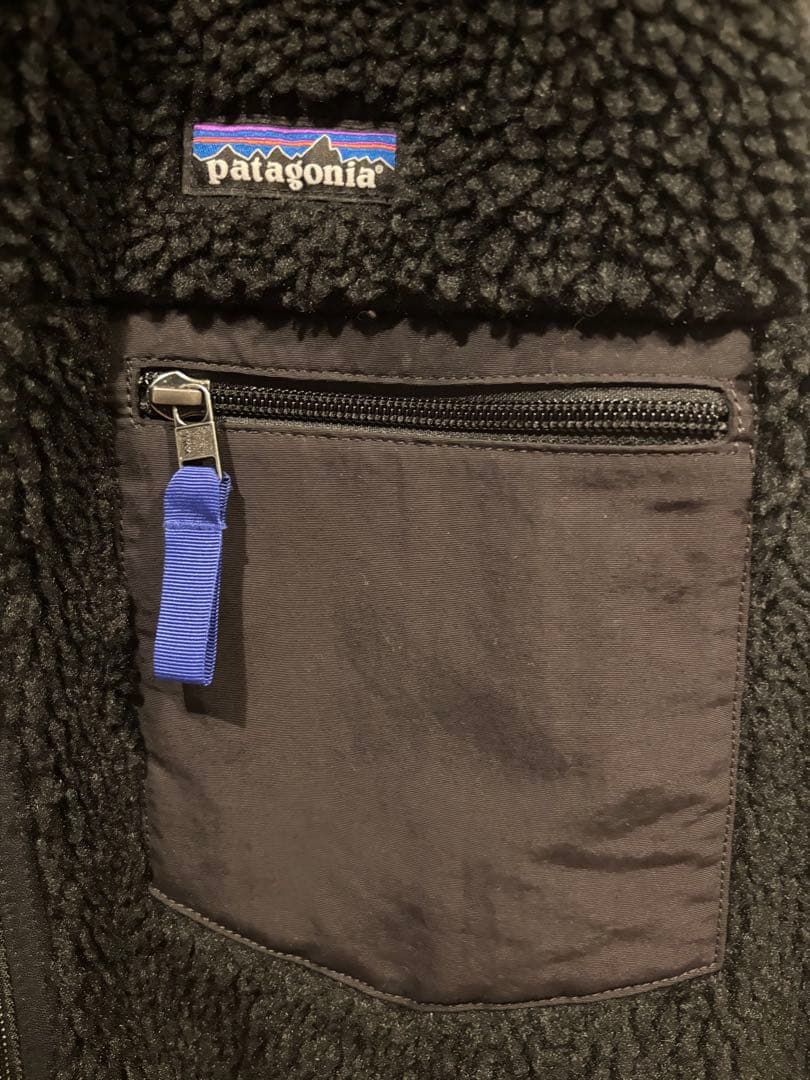 patagonia パタゴニア レトロX フリースベスト M ブラック