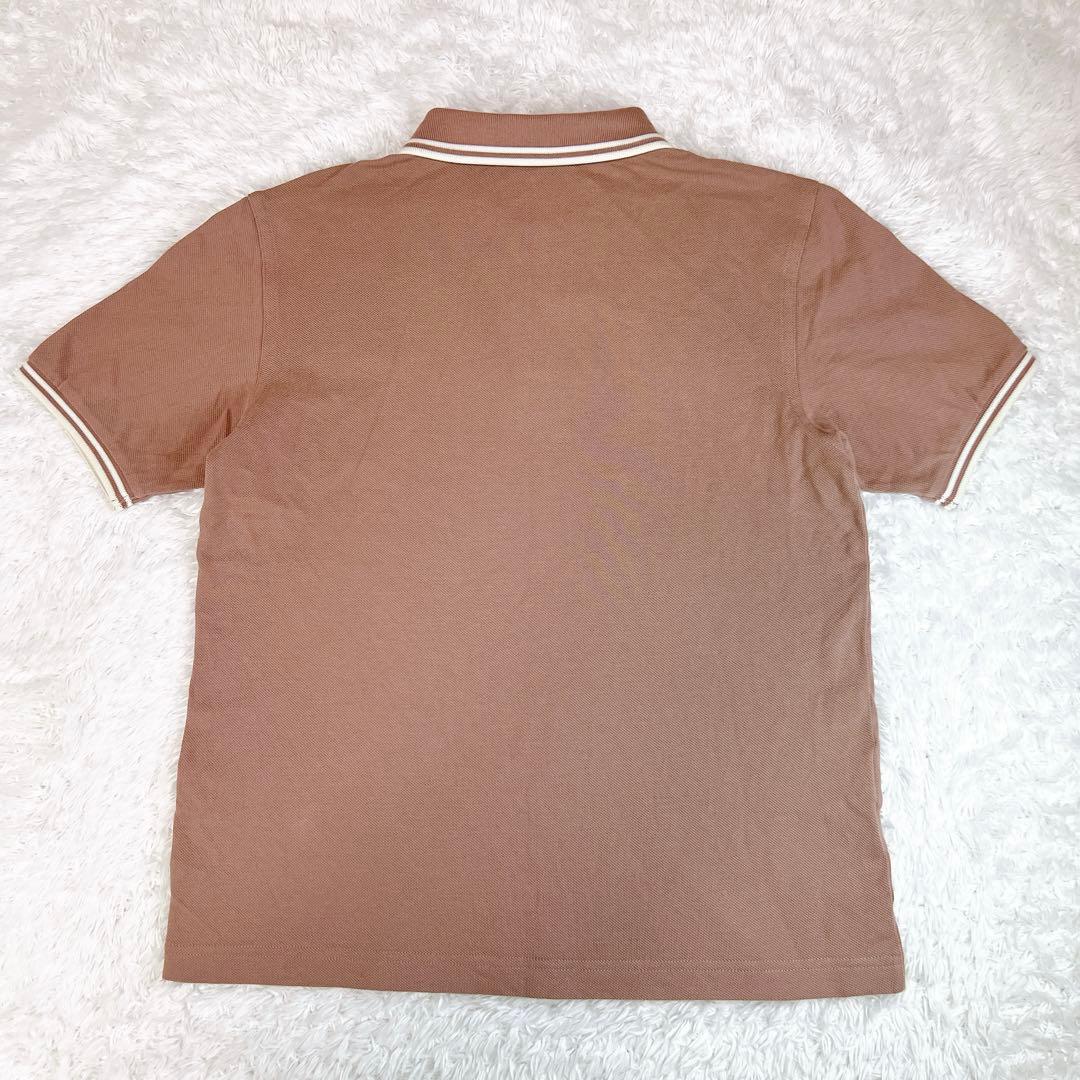 FRED PERRY ダークピンク ポロシャツ UK8