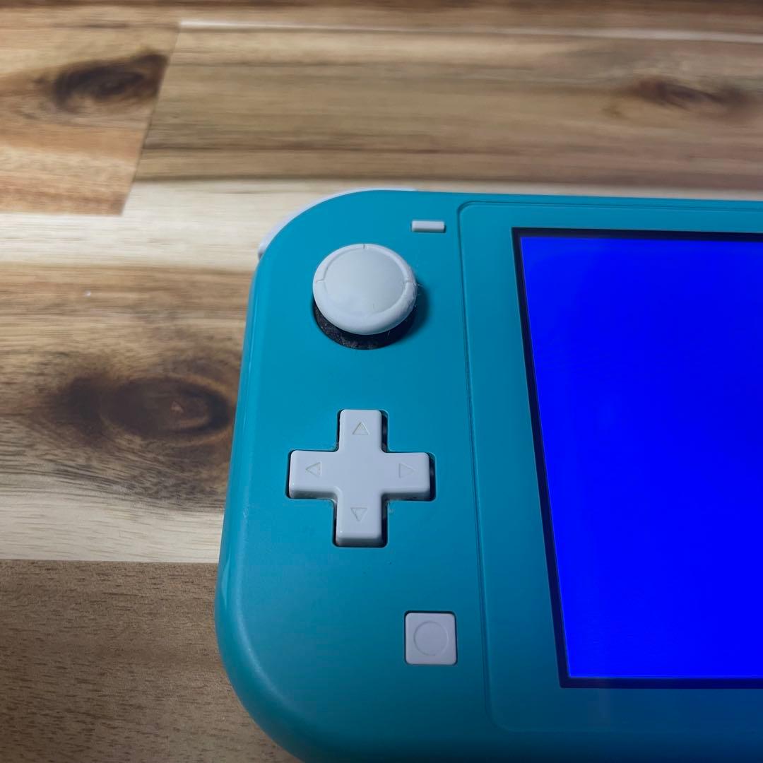 【ジャンク品】Switch Lite ターコイズ ブルスク 画面美品