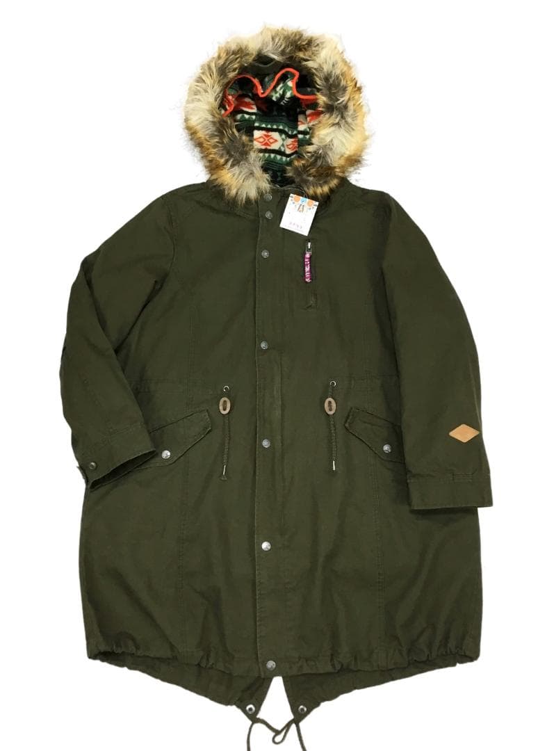 TITICACA チチカカ 3wayフリースライナーファー付きモッズコート