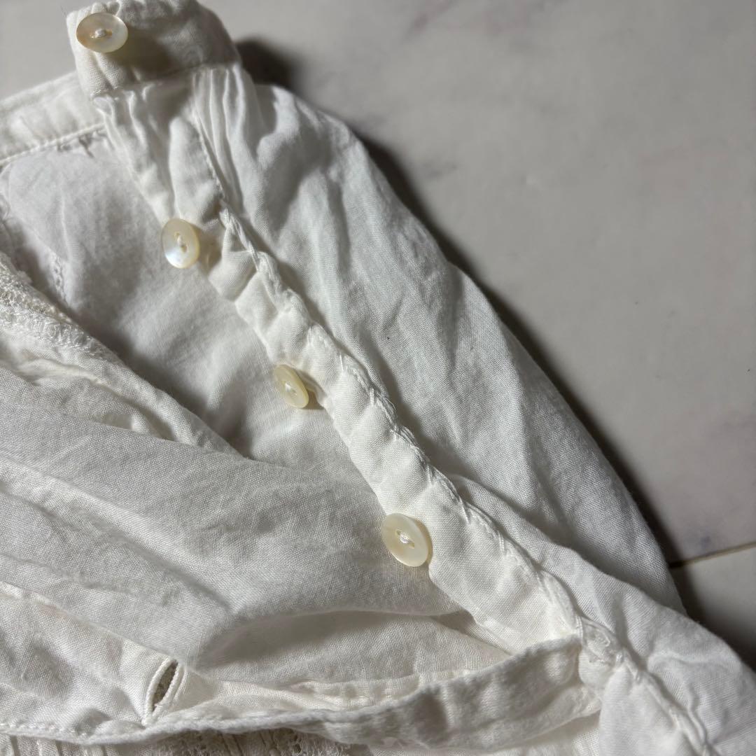 BEAMS BOY 定価1.6万 ヴィンテージ レース スカート 白