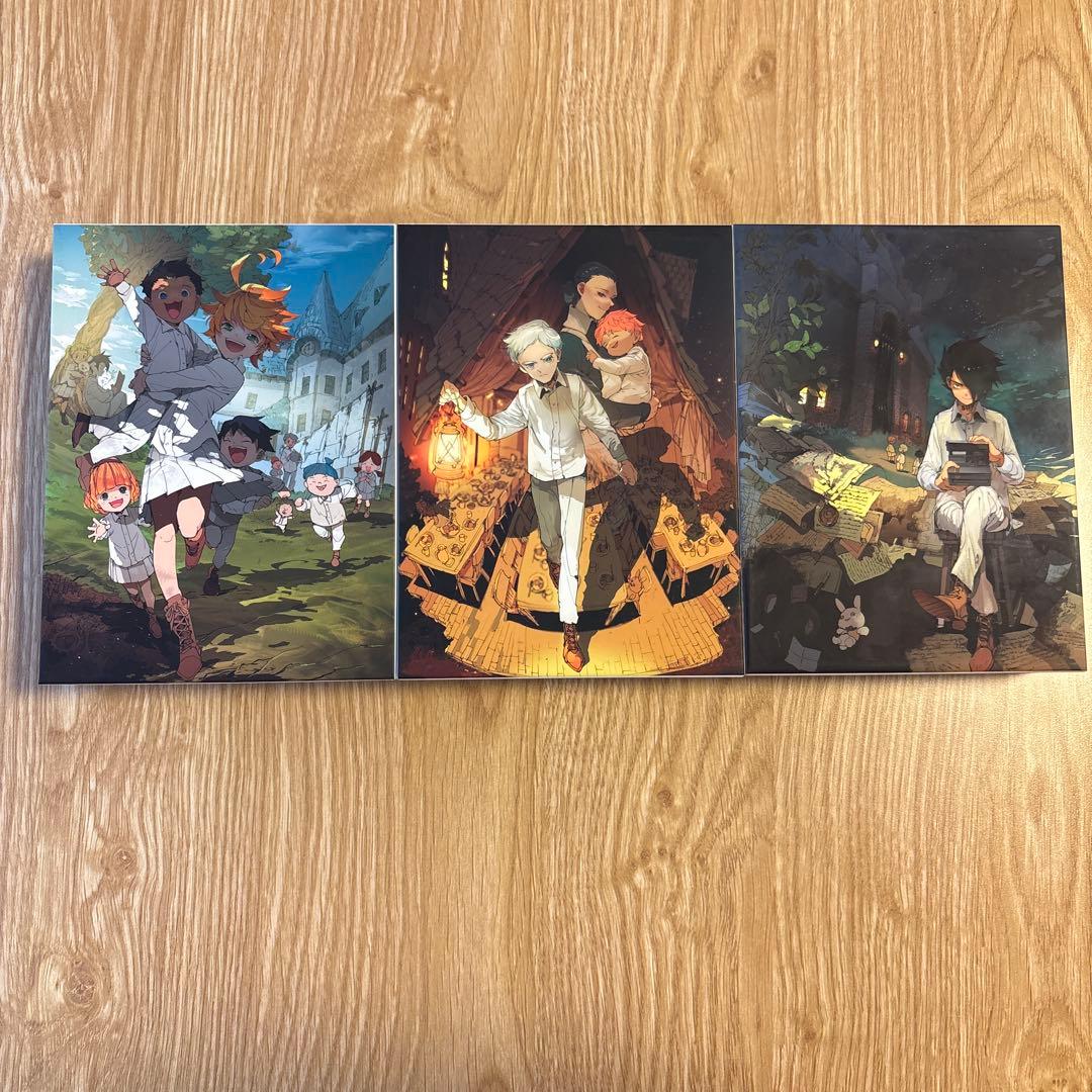 【帯・特典付き】約束のネバーランド DVD vol.1〜3 (完全生産限定版)