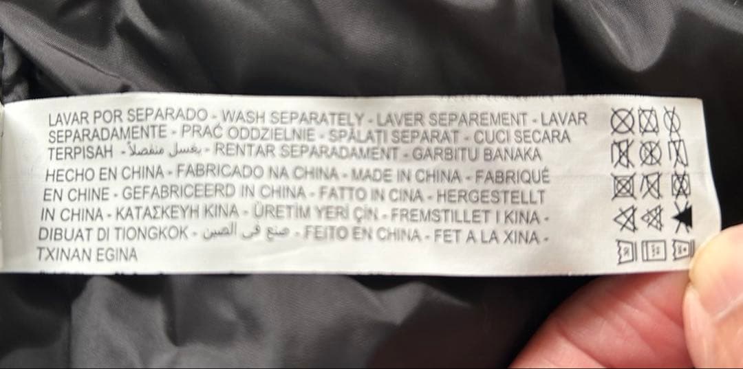 ZARA 中綿 モッズコート L カーキ