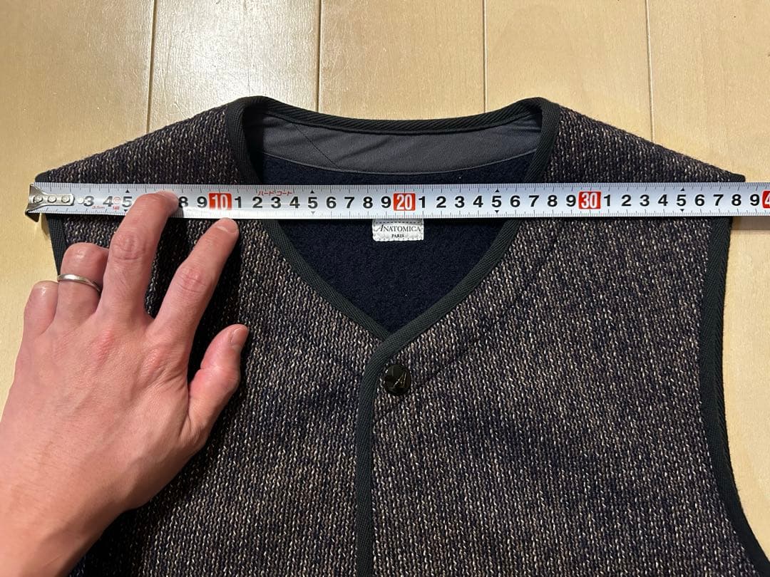 【美品】ANATOMICA ビーチクロスベスト サイズ44