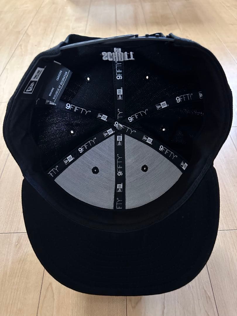 ほぼ未使用★Schott×NEWERA 9FIFTY SNAP BACK CAP