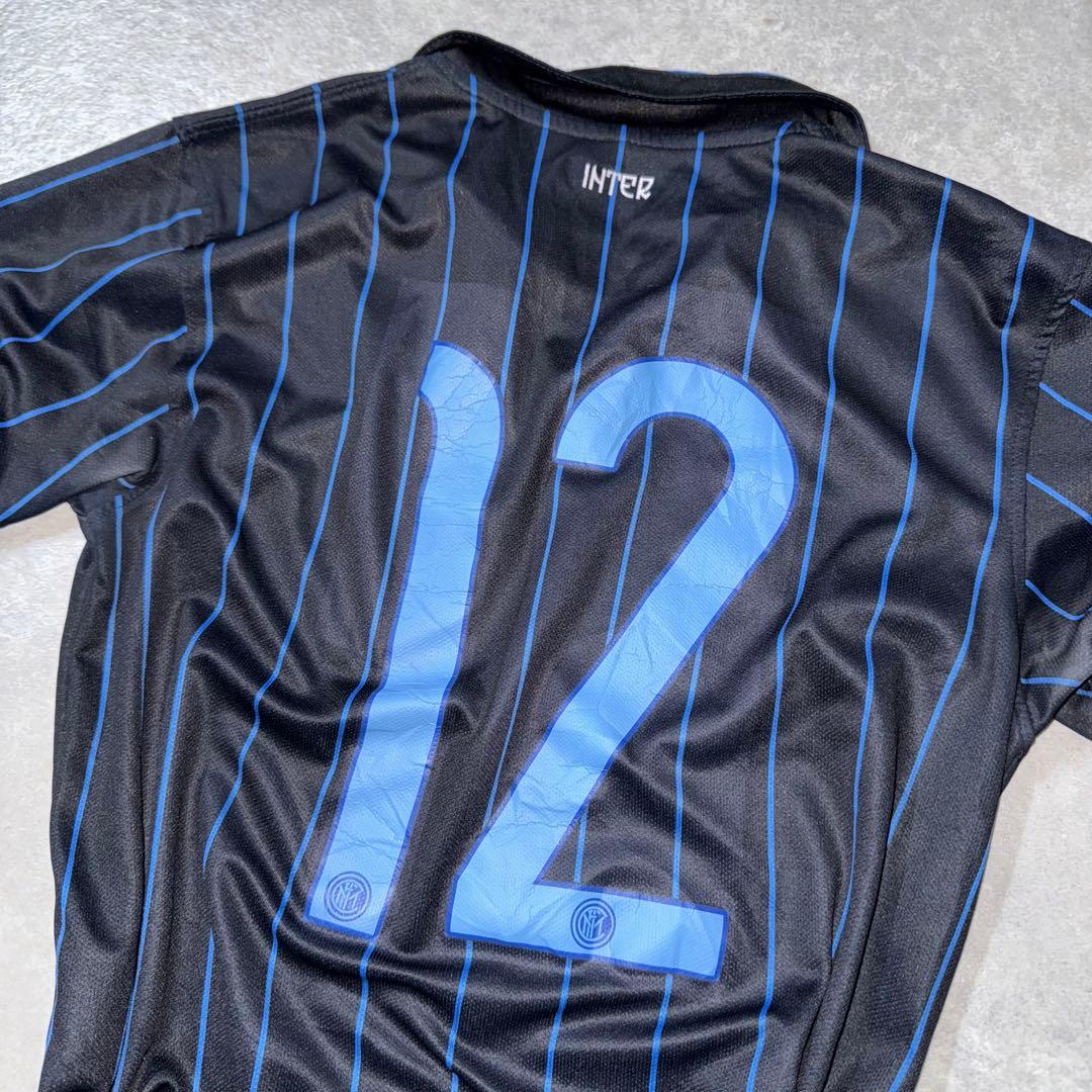 Nike INTER インテル ゲームシャツ ピチポロシャツ y2k平成ギャル
