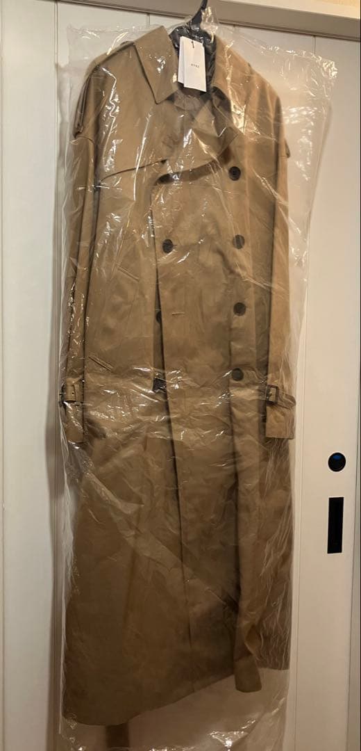 新品　ハイク　ビッグフィット　トレンチコート　0902 ベージュ　¥126500