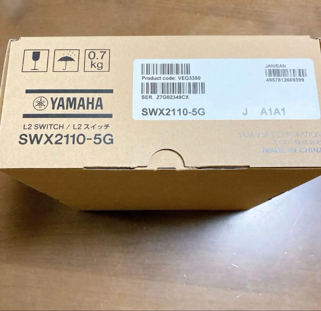 新品✨未使用✨YAMAHA L2 SWITCH SWX2110-5G