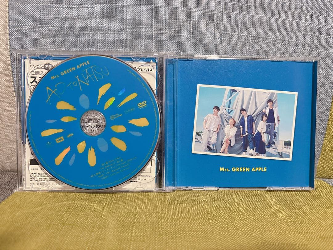 Mrs. GREEN APPLE青と夏 初回限定盤 帯付き