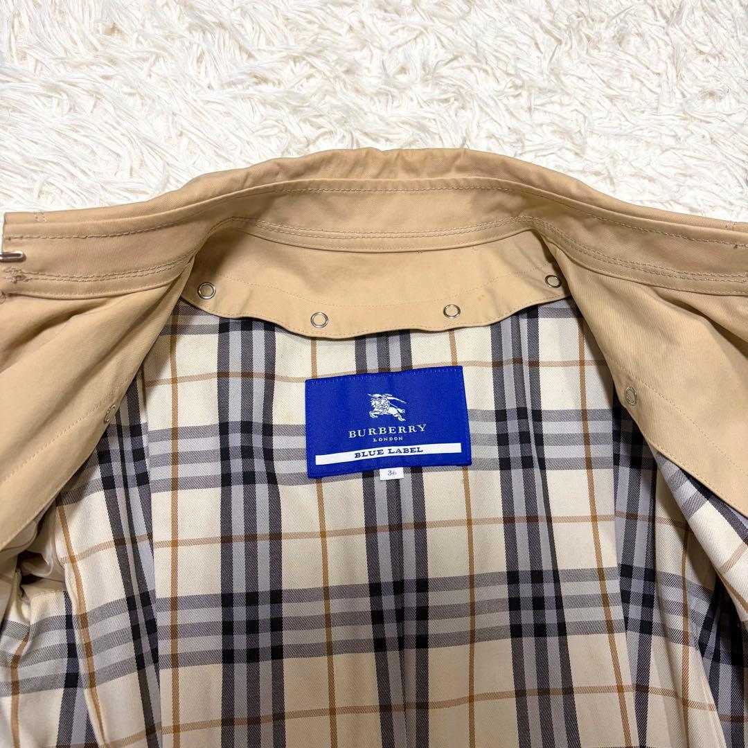 ライナー付✨BURBERRY バーバリーブルーレーベル　トレンチコート　S