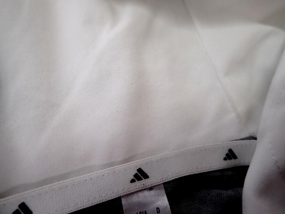 5068 adidas ゴルフ ハーフジップ長袖フーディー