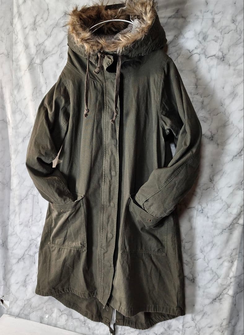 【somari】ファー取り外しOK 3way モッズコート 美品♪　ソマリ