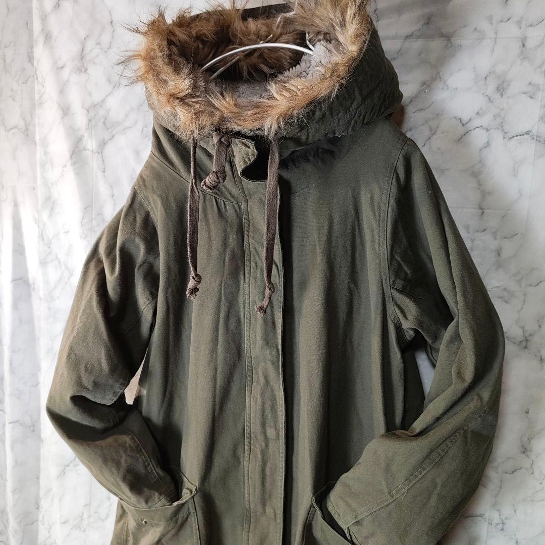 【somari】ファー取り外しOK 3way モッズコート 美品♪　ソマリ