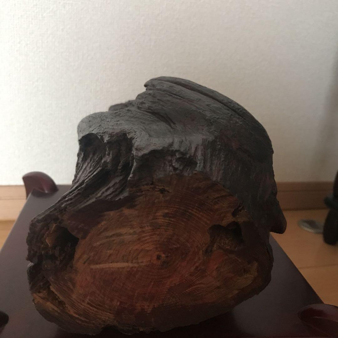 木彫　仏像　一本掘り　天然木　美術品　年代物