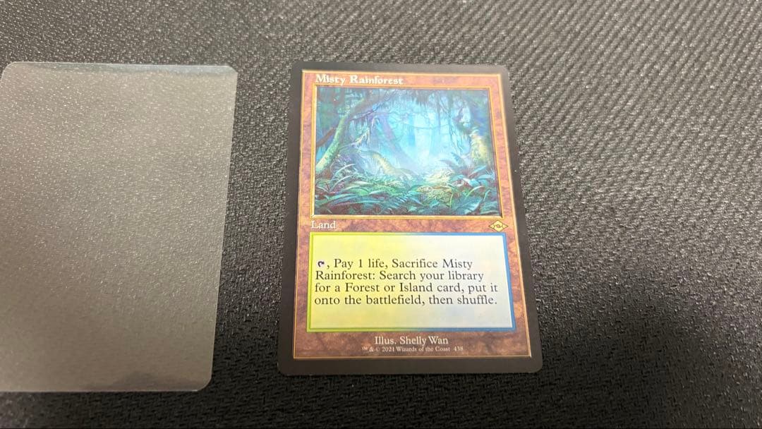 霧深い雨林　旧枠　英語　MTG