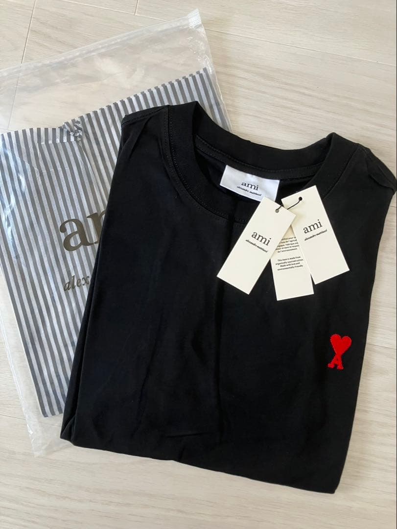 新品アミパリス(AmiParis)　半袖Tシャツ　Mサイズ　黒