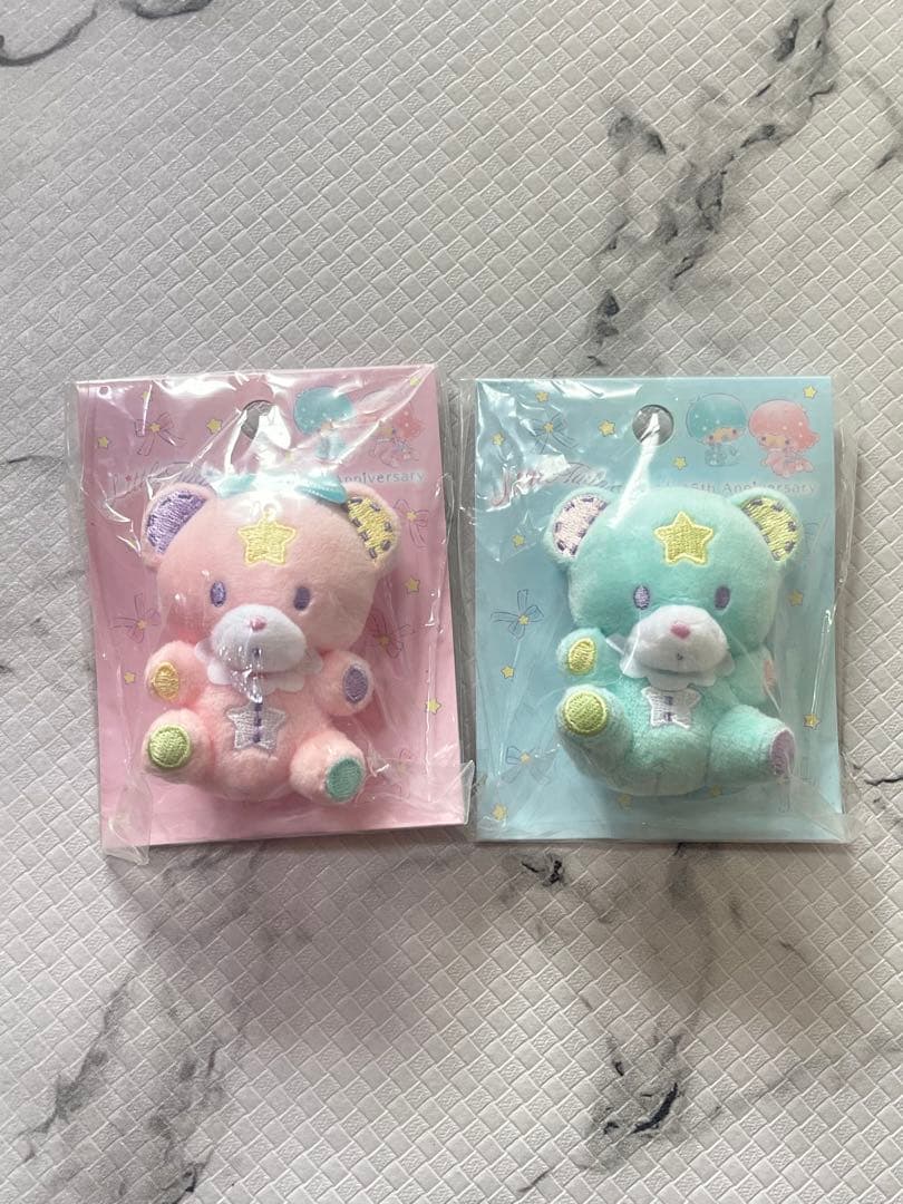 キキララ パフポフ マスコットブローチ