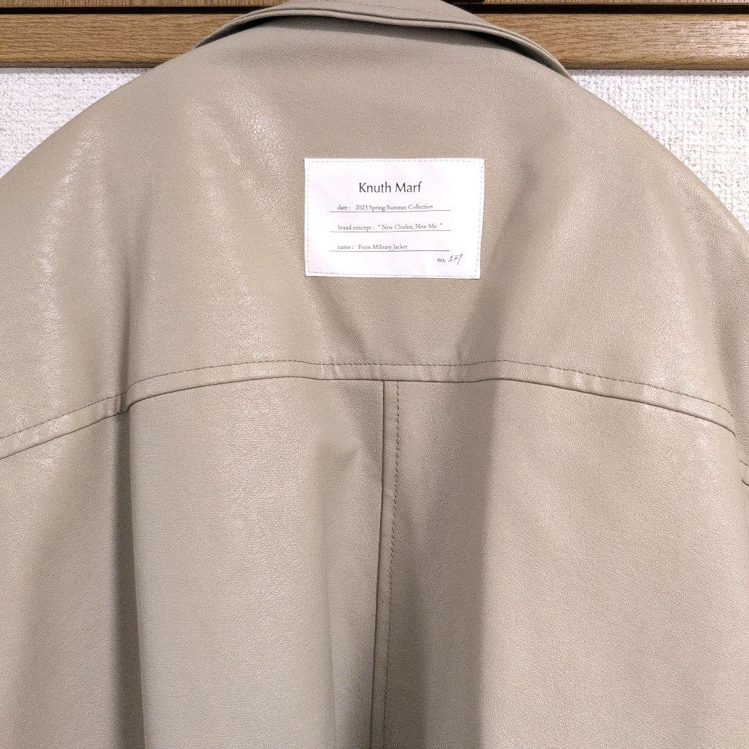 ジャケット・アウター Knuth Marf label leather jacket