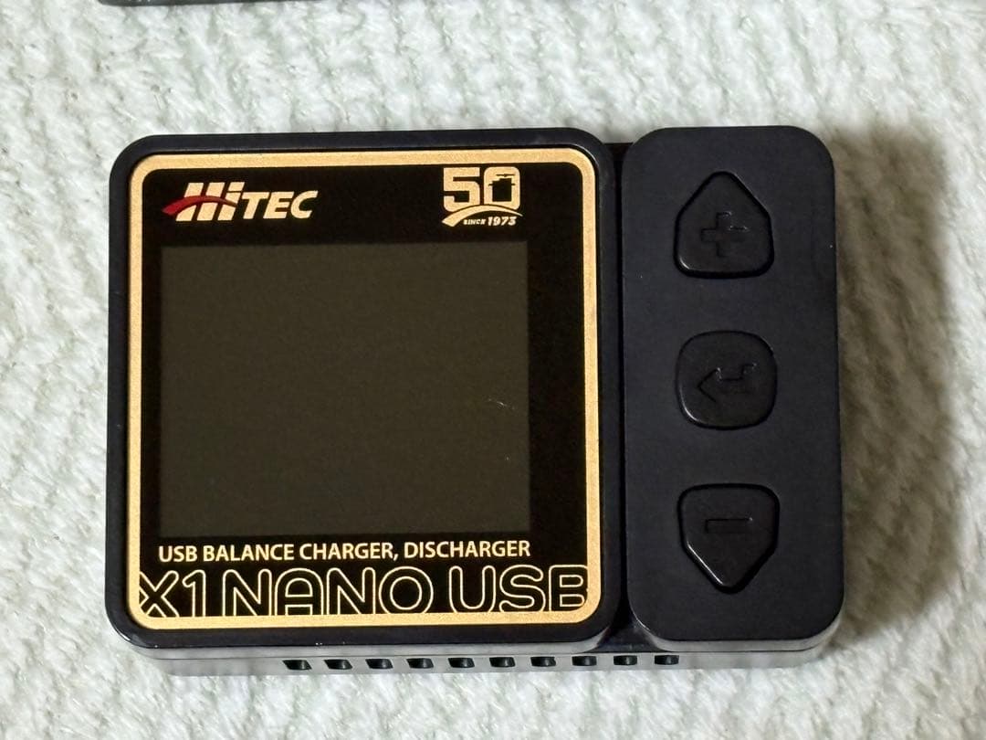 【美品】Hitec X1 NANO USB 充電器 50周年記念モデル