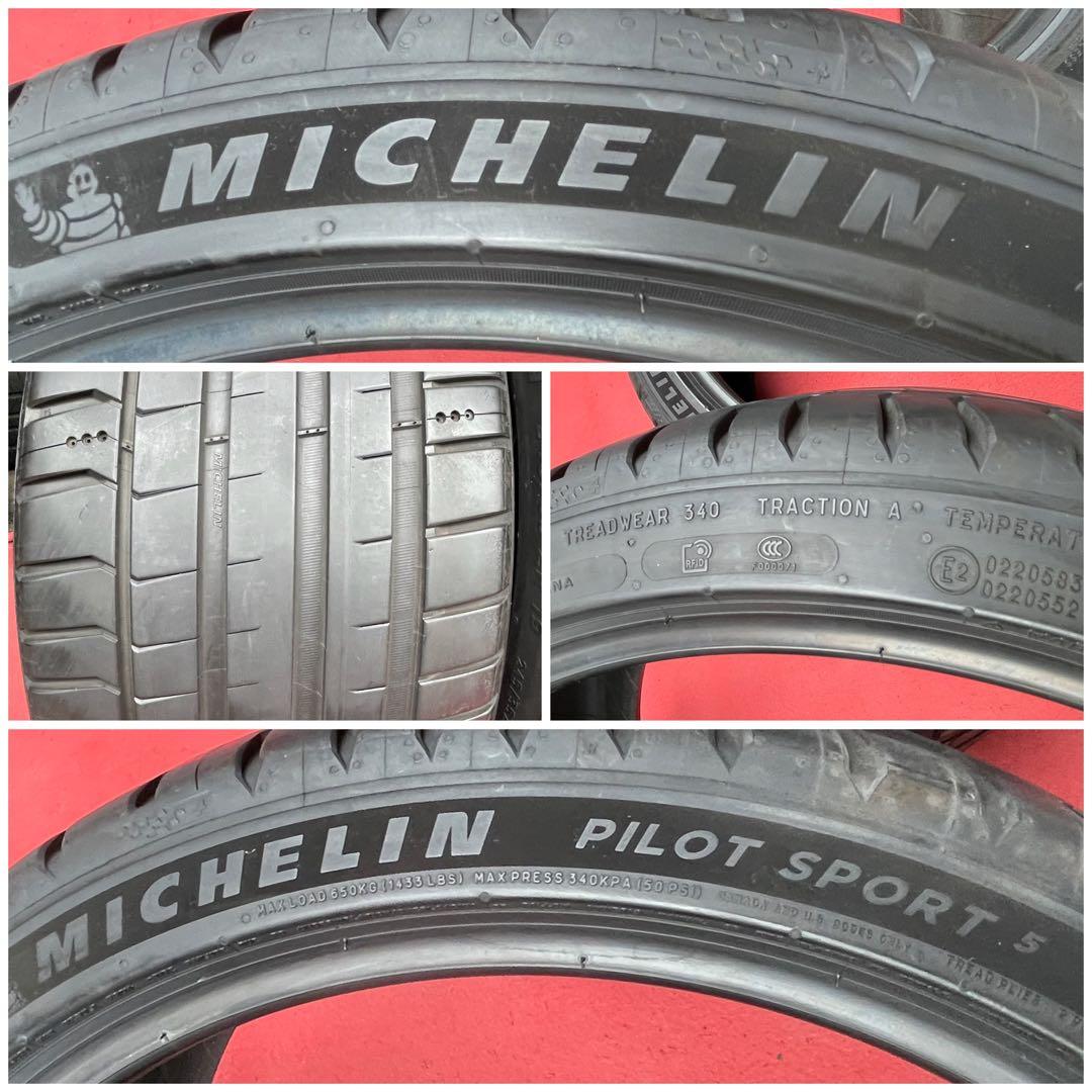 送料込2023年製245/35ZR19 93Y4本ミシュランPILOTスポーツ5