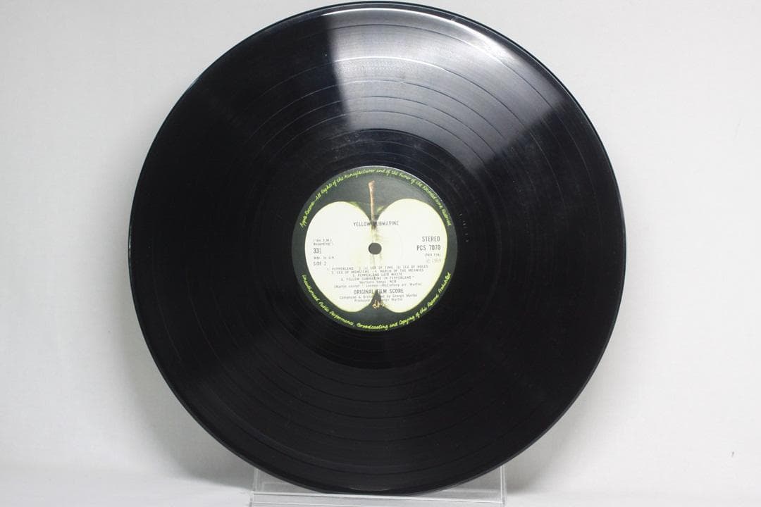 英LP The Beatles Yellow Submarine UK盤ステレオ