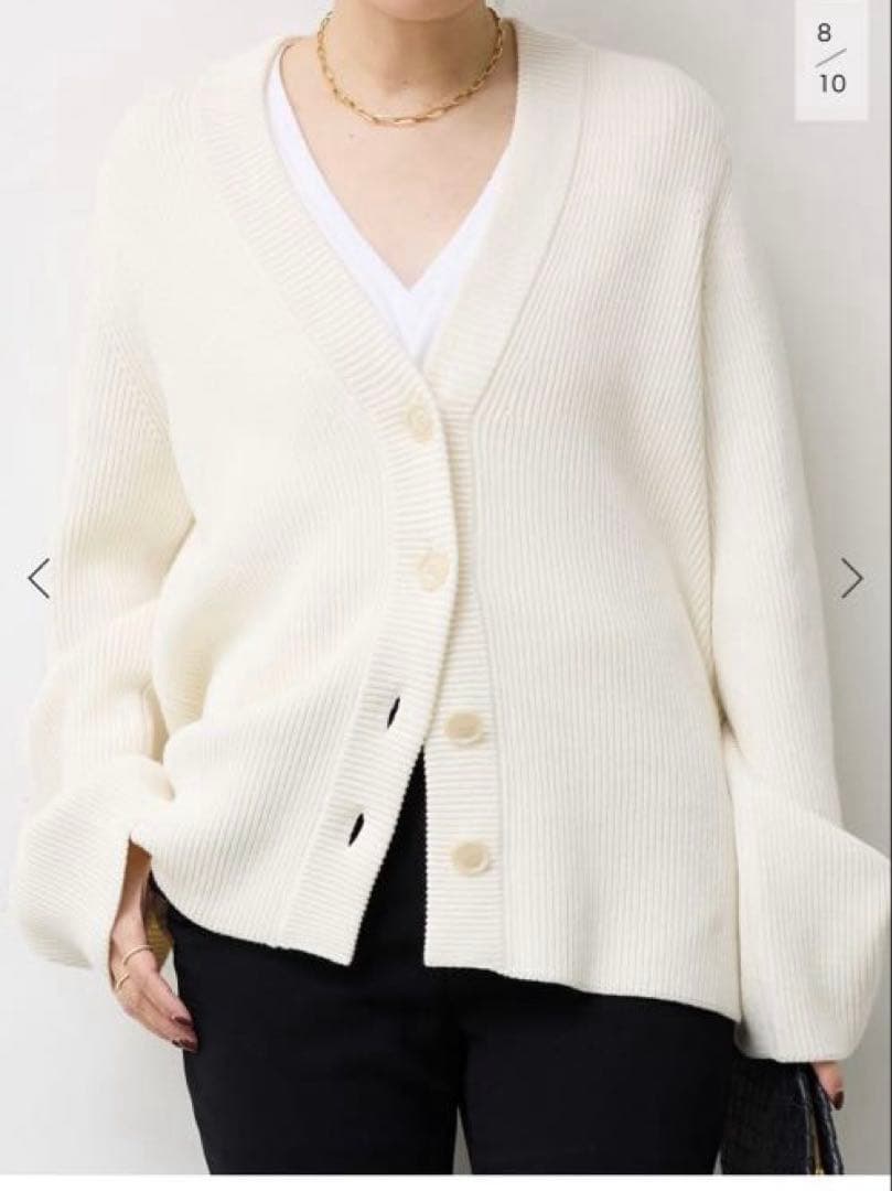 ドゥーズィエムクラス LEWES アゼ カーディガン 新品 タグ付き