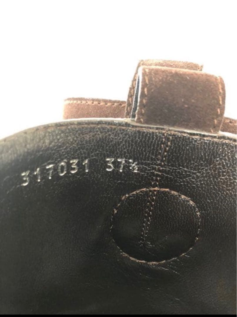 GUCCI スエード ロングブーツ