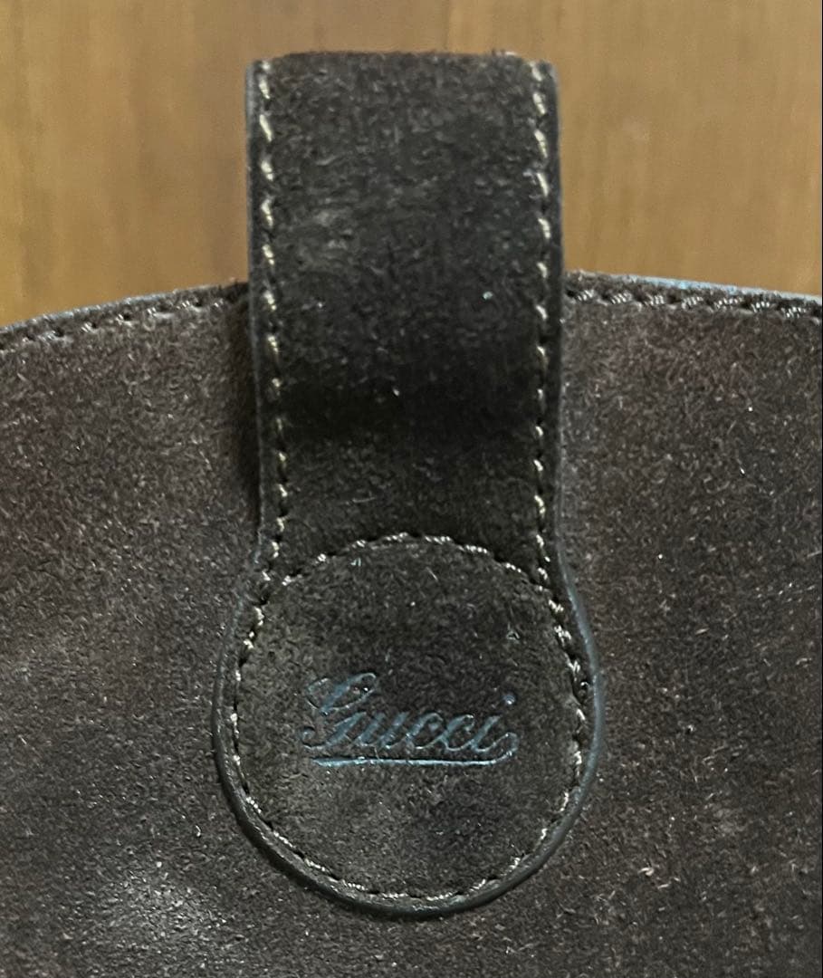 GUCCI スエード ロングブーツ