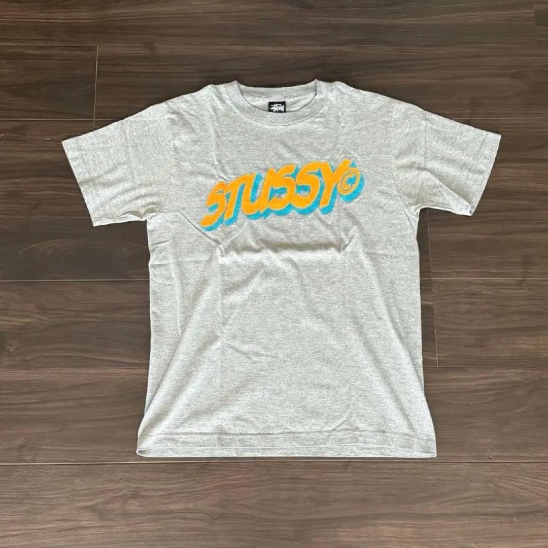 【専用】に様 90s STUSSY グレー ロゴプリント Tシャツ