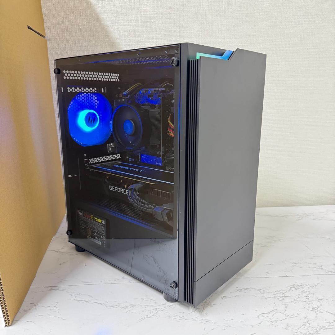 【即納激安】RTX4070搭載ゲーミングPCフルセット✨新品ケース✨T4