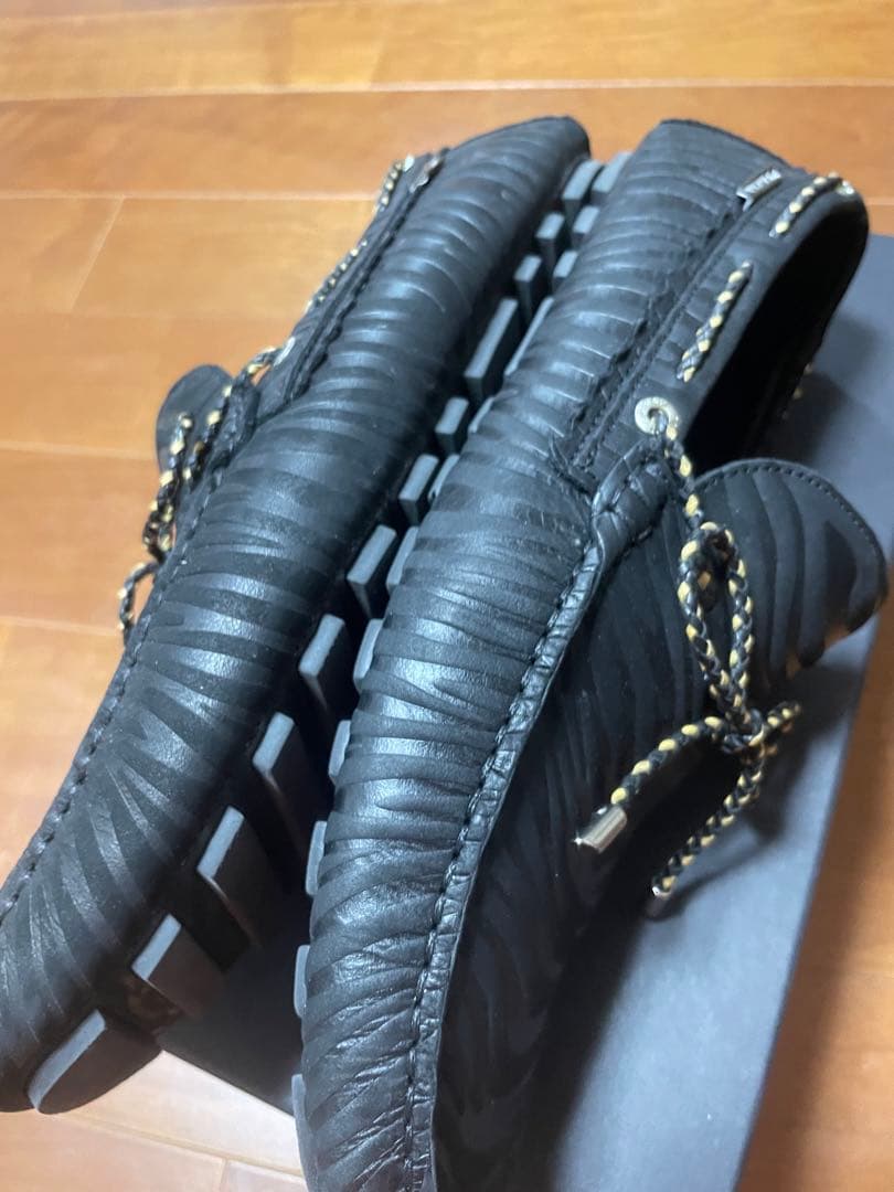 ポールスミスpaulsmith革靴スウェード29.5センチUK11レアサイズ黒色