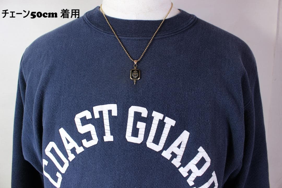 50’～70’　カレッジペンダント　チャーム　USN　米軍　NAVY　　古着