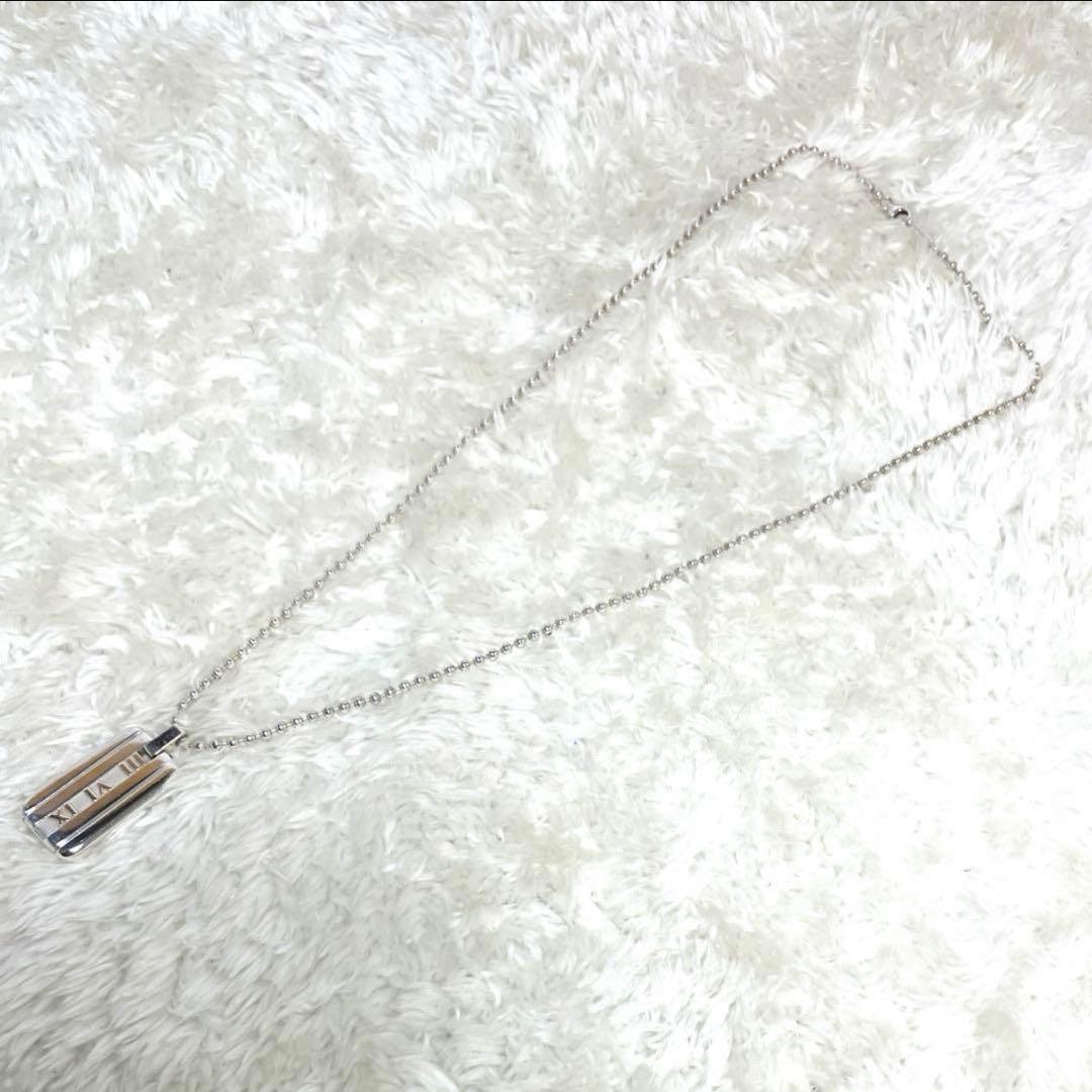 TIFFANY&Co.ティファニー　アトラスプレートネックレス　925