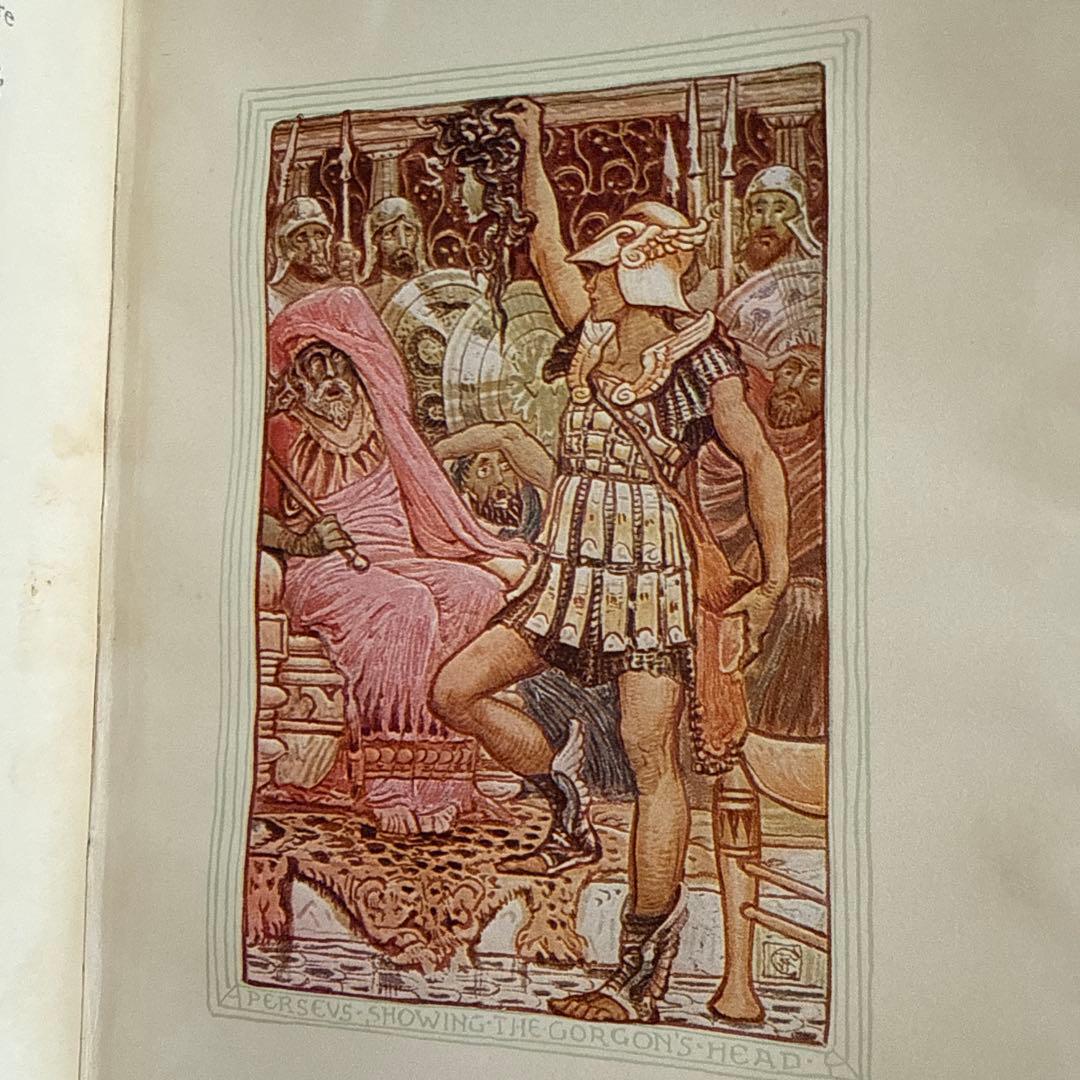 稀少1891年アンティーク美しい挿絵の洋書WalterCrane児童書　古書