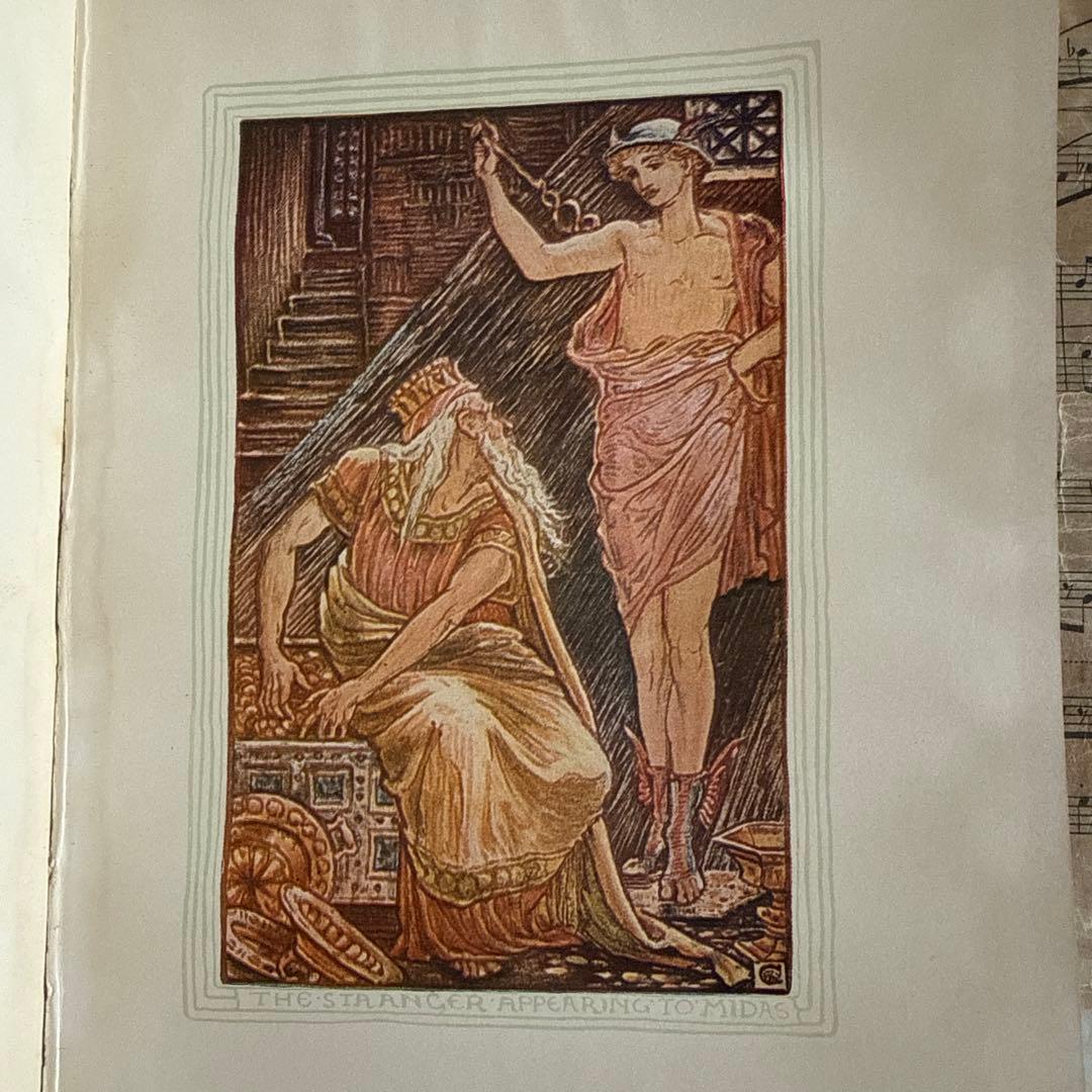 稀少1891年アンティーク美しい挿絵の洋書WalterCrane児童書　古書