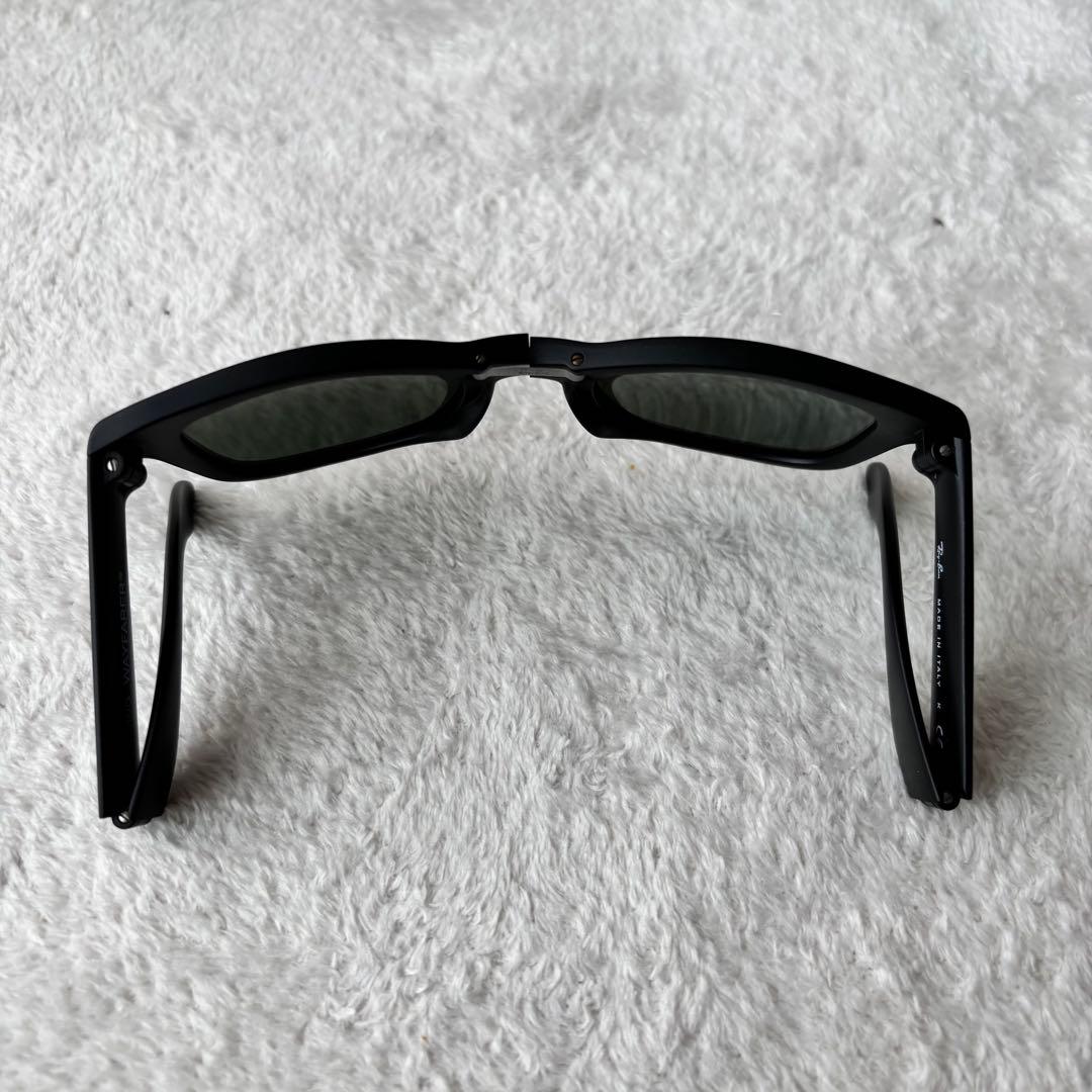 Ray-Ban レイバン WAYFARER 折り畳み サングラス 黒 イタリア製