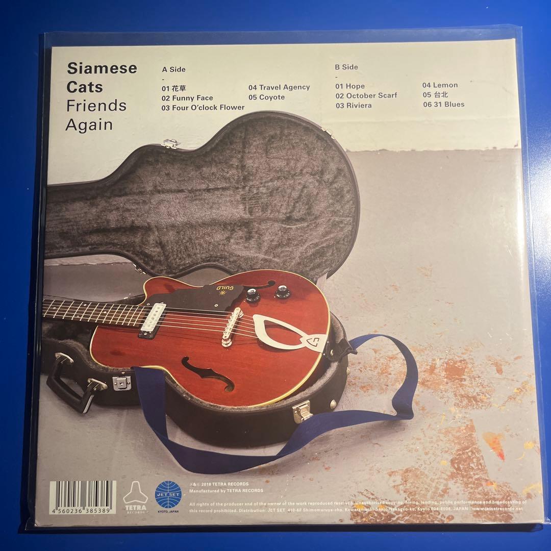 シャムキャッツFriends Again レコード　LP