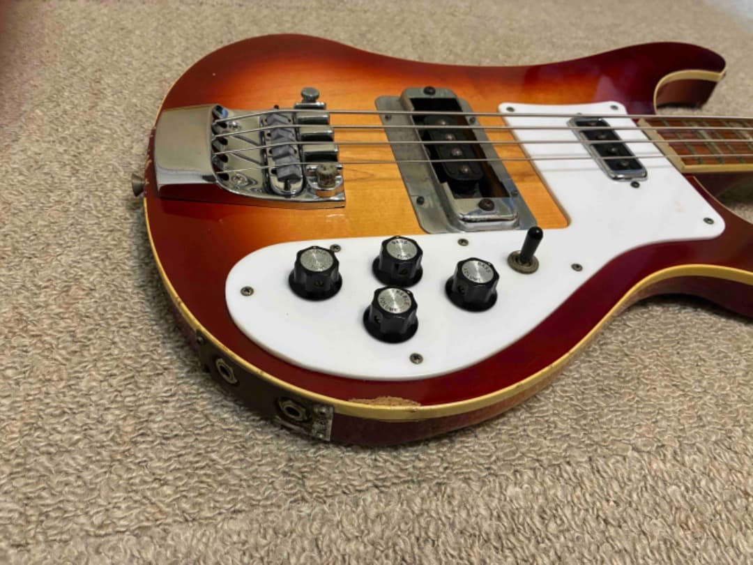 リッケンバッカー　4003 ベース　Fire Glo