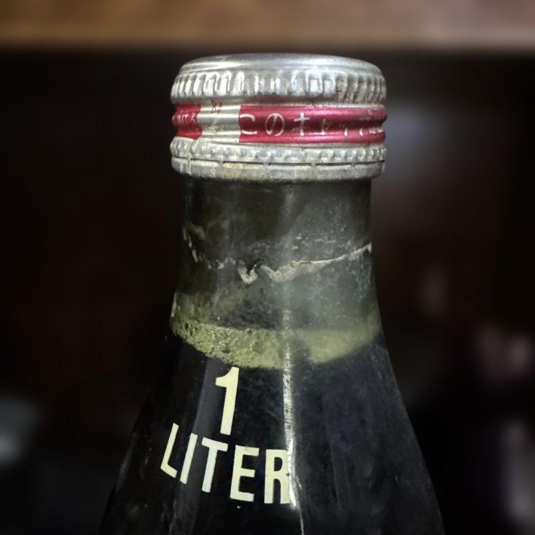 ☆超激レア☆Coca-Cola 1リットル瓶 20円引きキャップ　4本