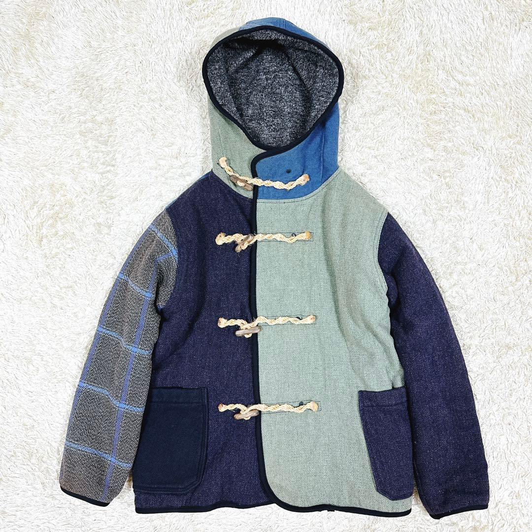 【希少】KAPITAL キャピタル リバーシブル ボアリングコート