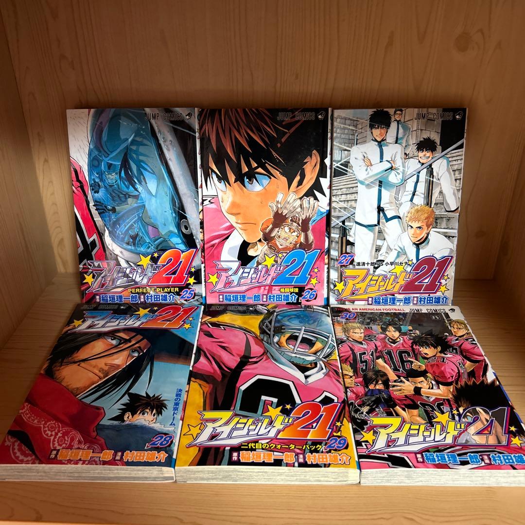 大人気漫画アイシールド21まとめ売りセット1巻から37全巻完結巻37冊