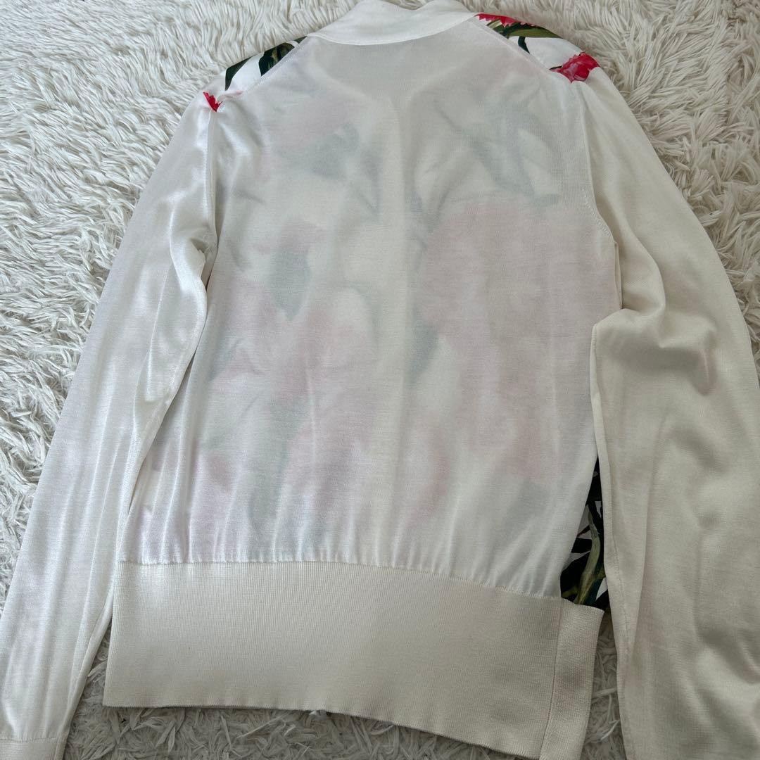 美品　DOLCE&GABBANA ドルチェ＆ガッバーナ カーディガン シルク44
