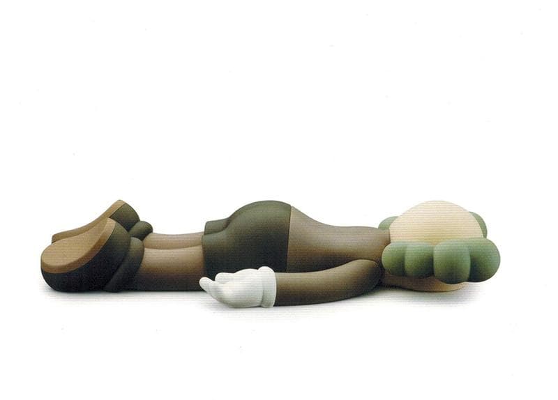 限定マット額装品/KAWS カウズ エキシビジョン限定/Companion