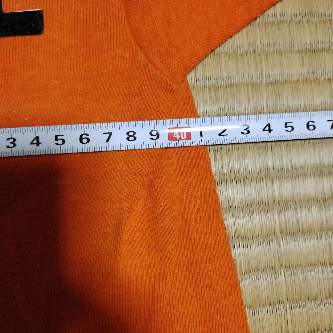 Champion　ビンテージTシャツ　70年代　 Sサイズ オレンジ