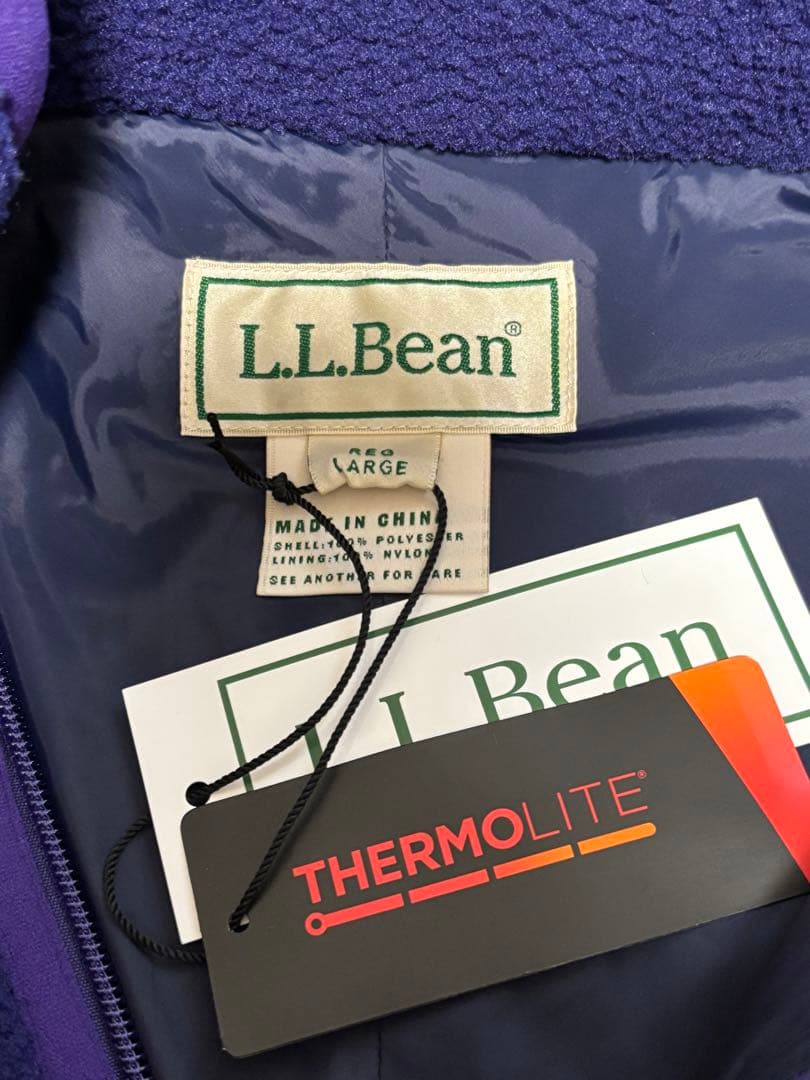 トップス L.L.Bean Topsham Boa Fleece Vest cobalt
