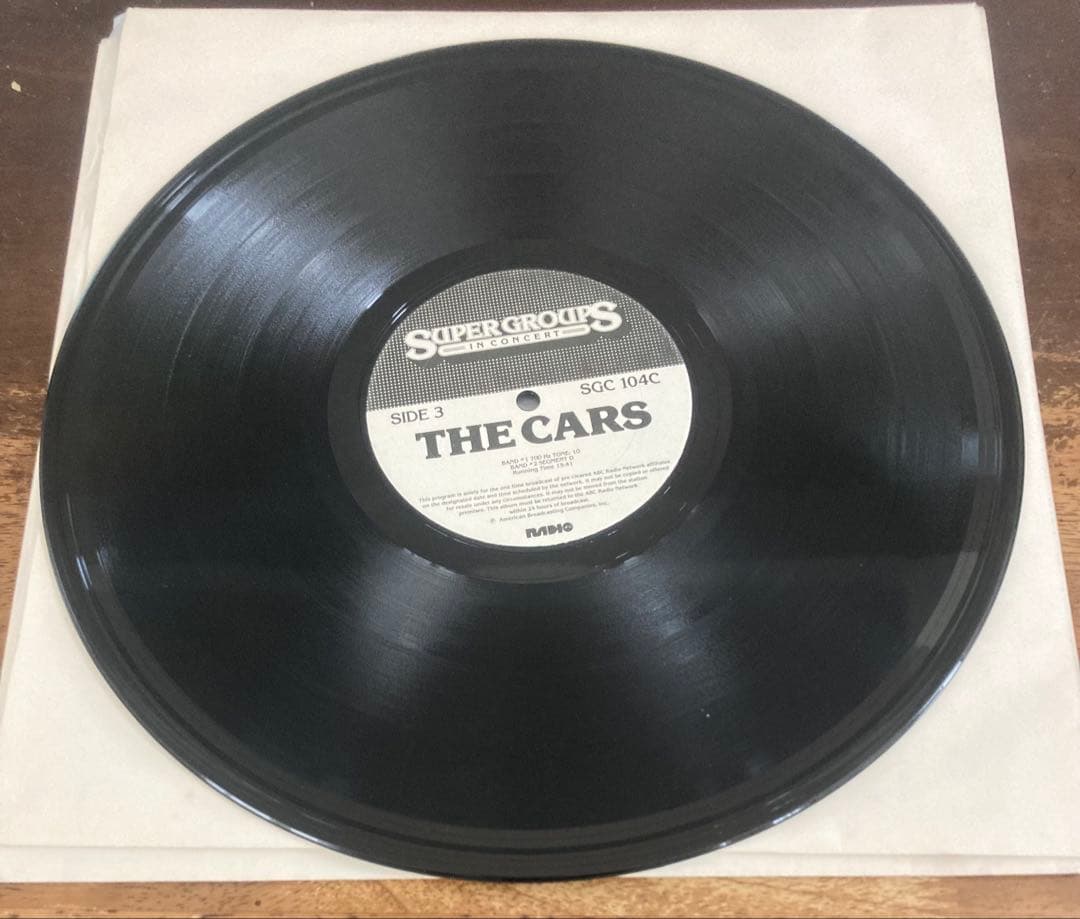◾️貴重!!未発表ライブ/ラジオ局マスターディスク2LP◾️THE CARS / ザ