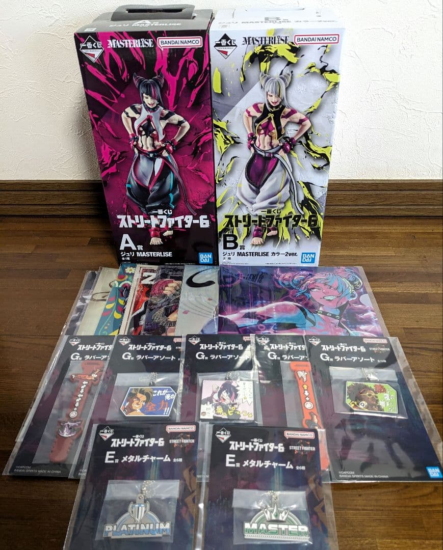 一番くじ ストリートファイター6 A賞 B賞 ジュリ