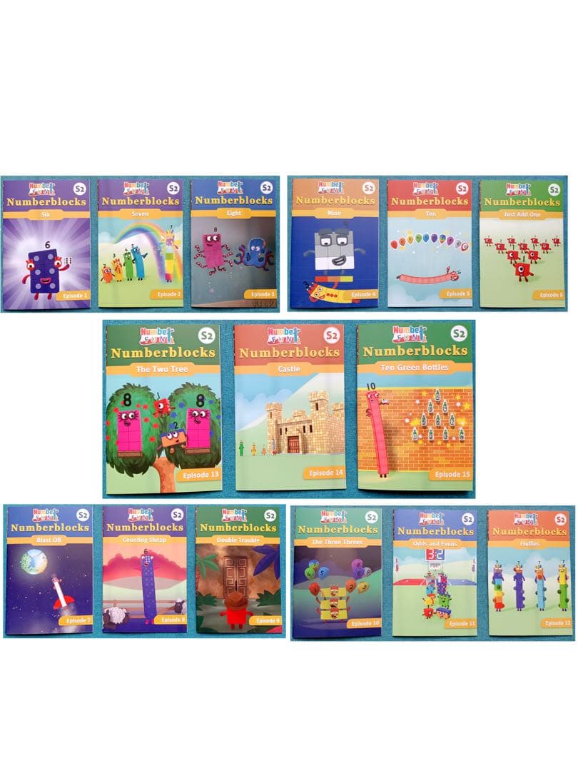 ナンバーブロックス　シリーズ1-3　マイヤペン対応　NumberBlocks