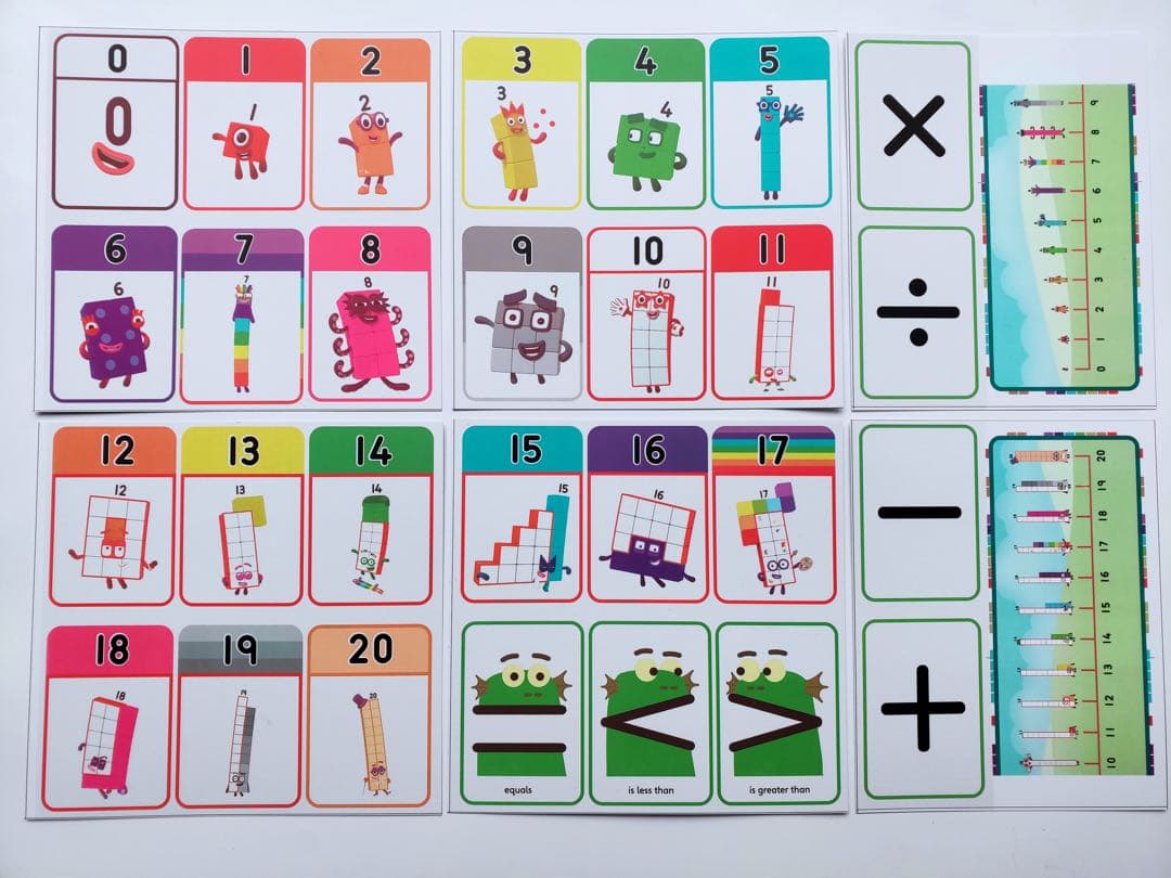 ナンバーブロックス　シリーズ1-3　マイヤペン対応　NumberBlocks